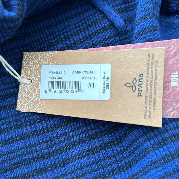 Prana NWT Cobalt Dress - Picture 10 of 10